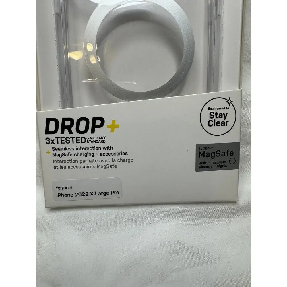 New Clear OtterBox Symmetry+ Series Case Magsafe for iPhone 14 Pro Max 2022 XL